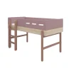 Cheap FLEXA Halvhøj Seng Med Lige Stige Cherry/Oak