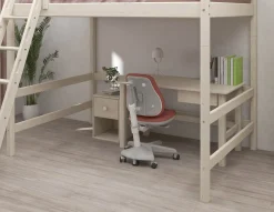 Discount FLEXA Hojseng, 140 Cm Bredde White Washed Pine