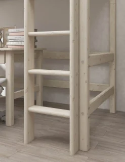 Discount FLEXA Hojseng Med Lige Stige White Washed Pine
