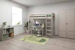 Online FLEXA Hojseng Med Lige Stige Grey Washed Pine