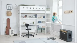 Cheap FLEXA Hojseng Med Lige Stige White