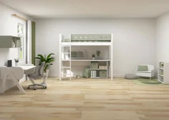 Discount FLEXA Hojseng Med Lige Stige White/Natural Green