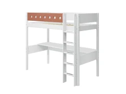 Best Sale FLEXA Hojseng Med Lige Stige White/Blush