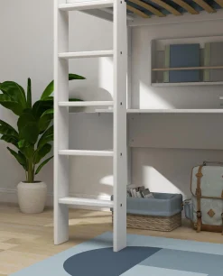Cheap FLEXA Hojseng Med Lige Stige White