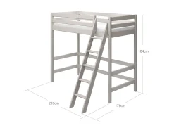 Discount FLEXA Hojseng Med Skra Stige Grey Washed Pine