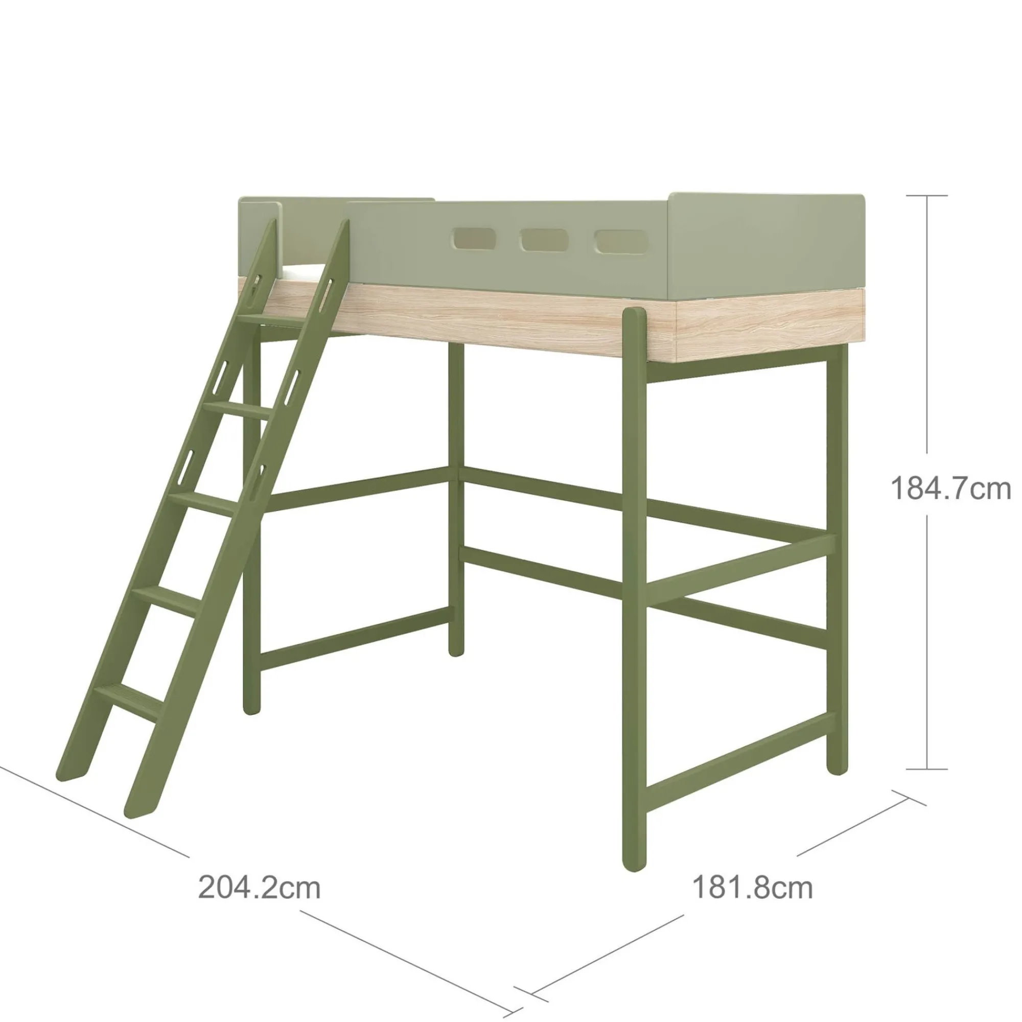 Cheap FLEXA Hojseng Med Skra Stige Kiwi/Oak
