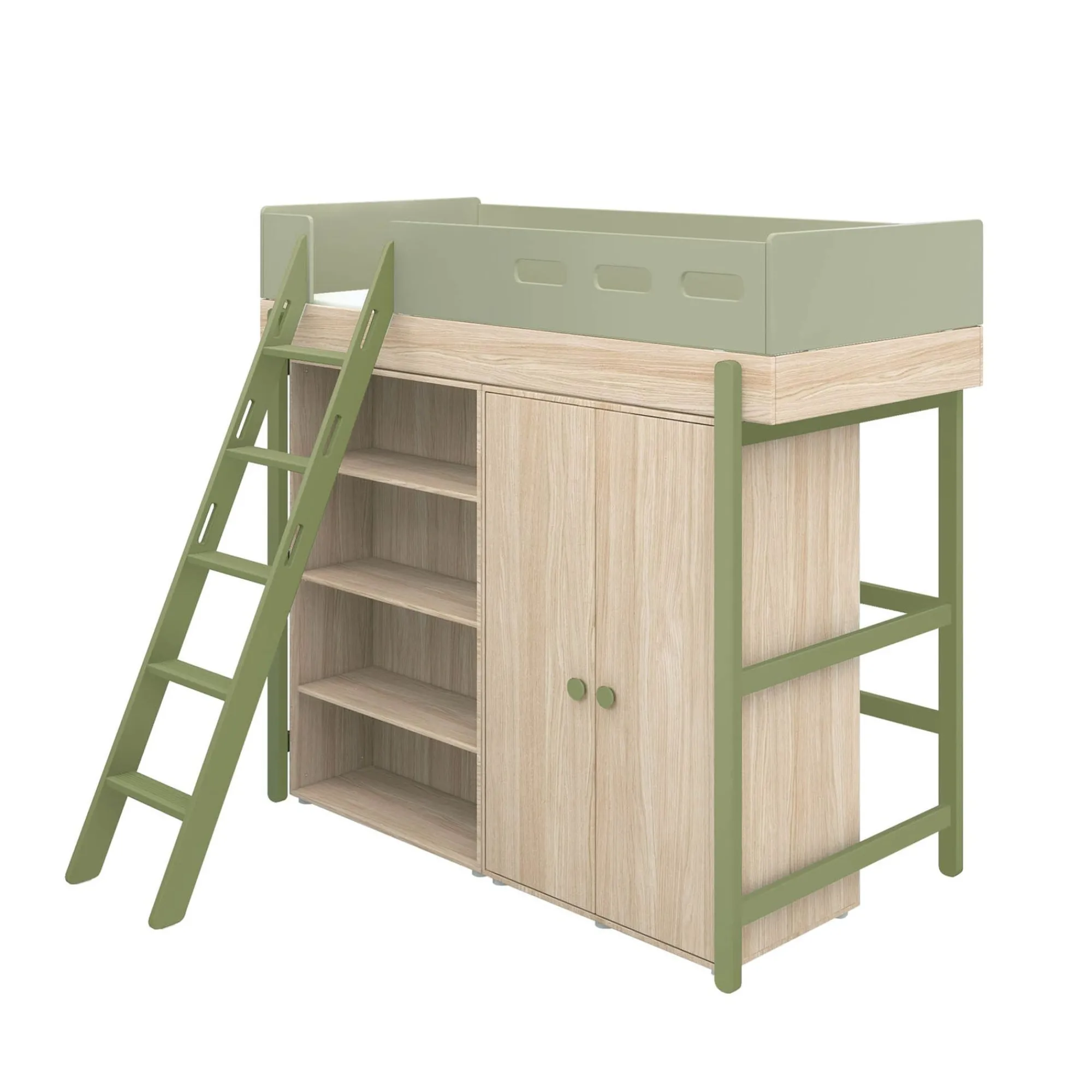 Cheap FLEXA Hojseng Med Skra Stige Kiwi/Oak