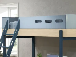 Clearance FLEXA Hojseng Med Skra Stige Blueberry/Oak
