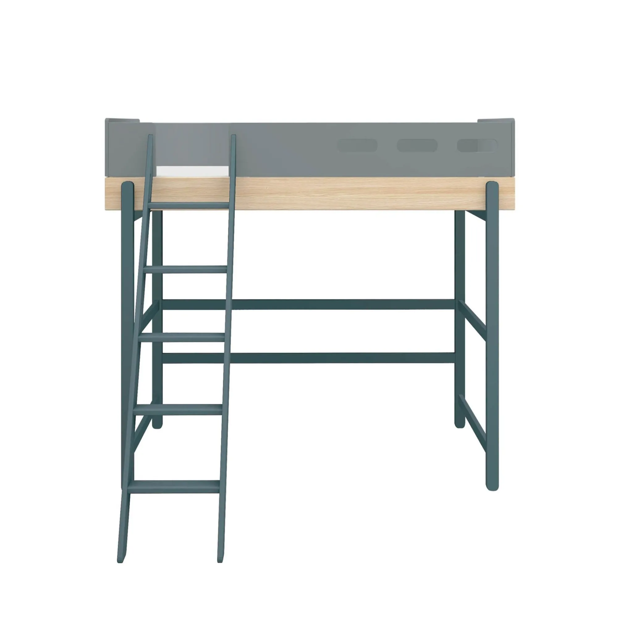 Clearance FLEXA Hojseng Med Skra Stige Blueberry/Oak