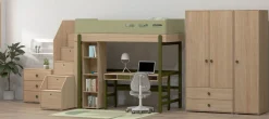 Online FLEXA Hojseng Med Trappe Kiwi/Oak