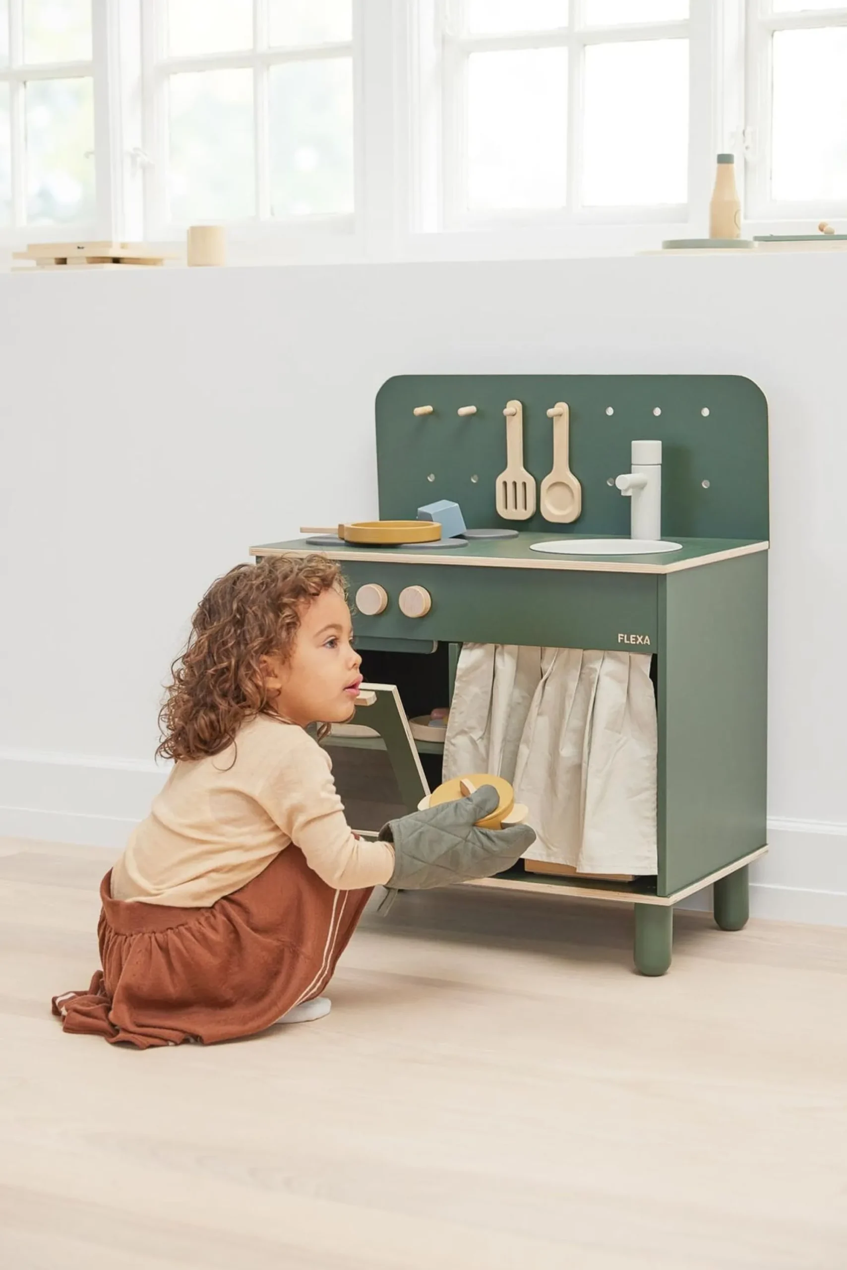 Store FLEXA Køkken Deep Green
