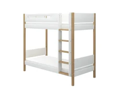Cheap FLEXA Kojeseng, Ekstra Hojde White/Oak