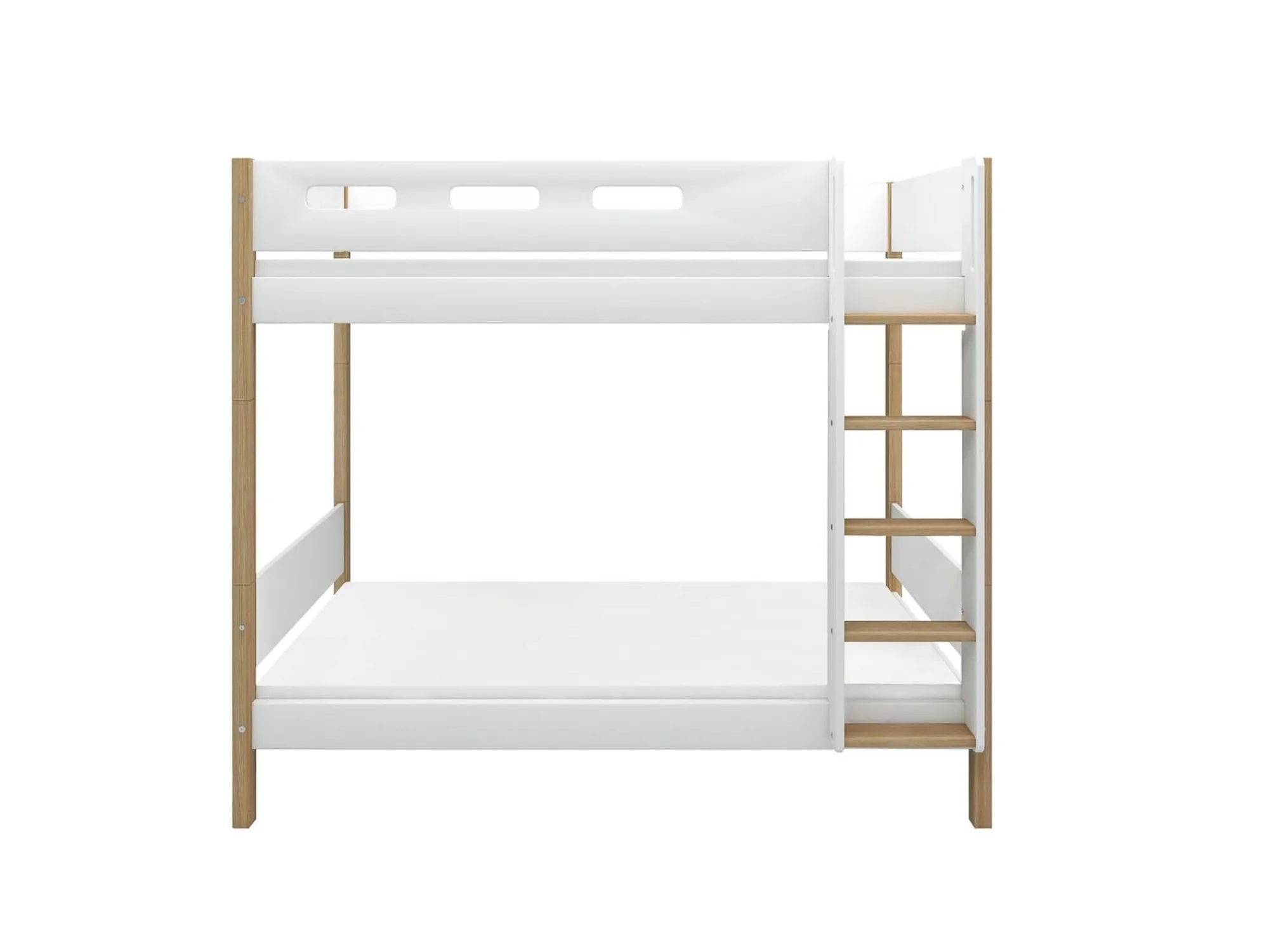 Cheap FLEXA Kojeseng, Ekstra Hojde White/Oak