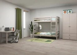 Sale FLEXA Kojeseng Med Lige Stige Grey Washed Pine