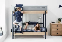 Outlet FLEXA Kojeseng Med Lige Stige Blueberry/Oak