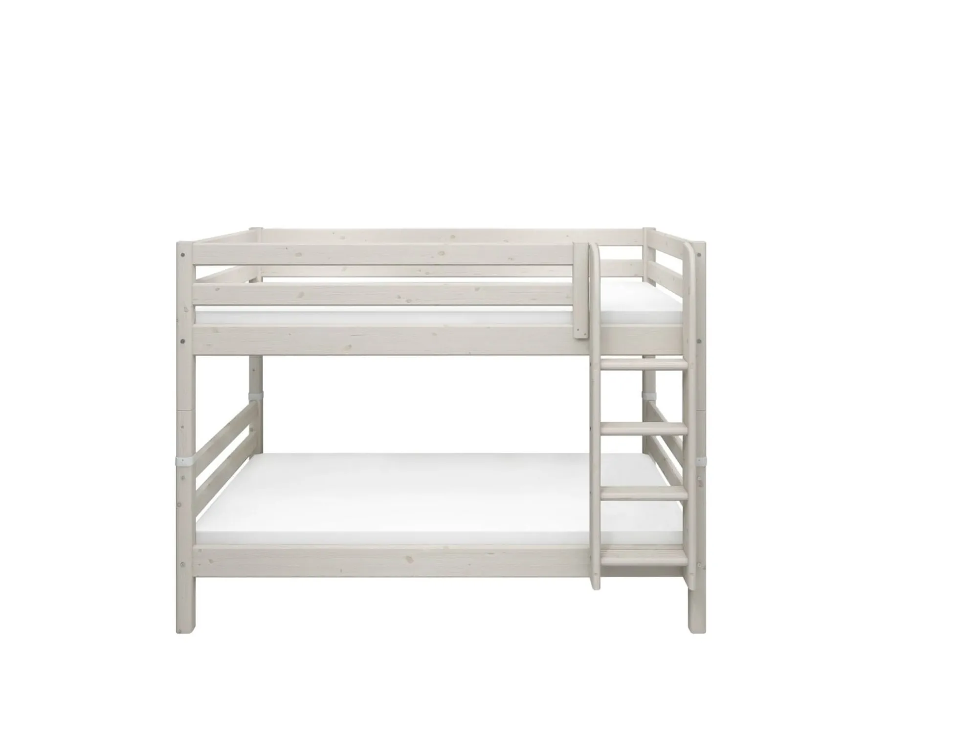 Cheap FLEXA Kojeseng Med Lige Stige White Washed Pine
