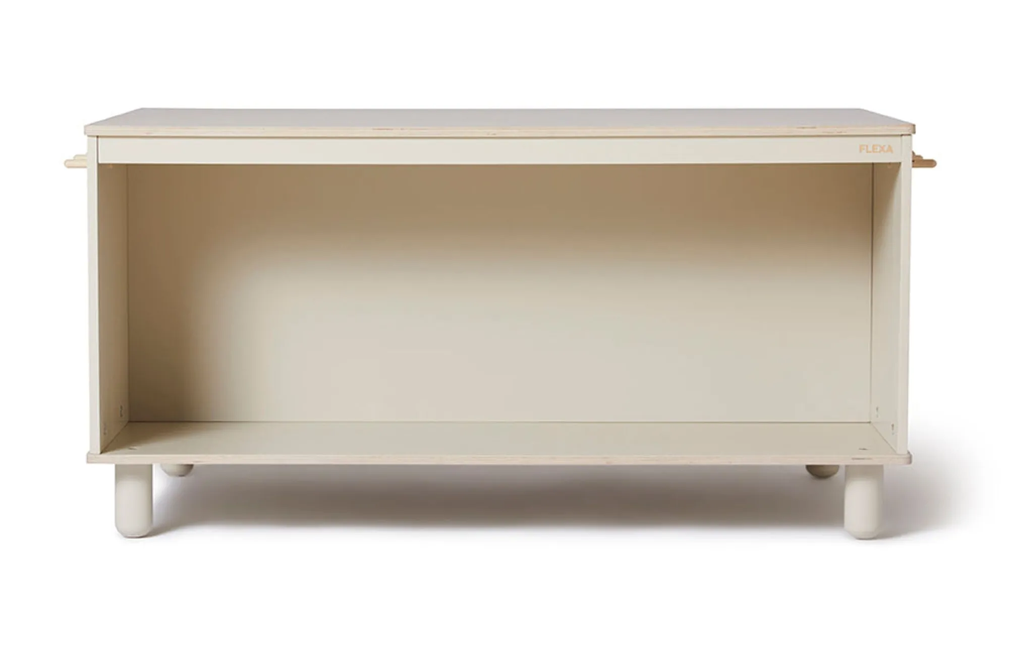 Clearance FLEXA Legebord Warm Grey/Birch Plywood