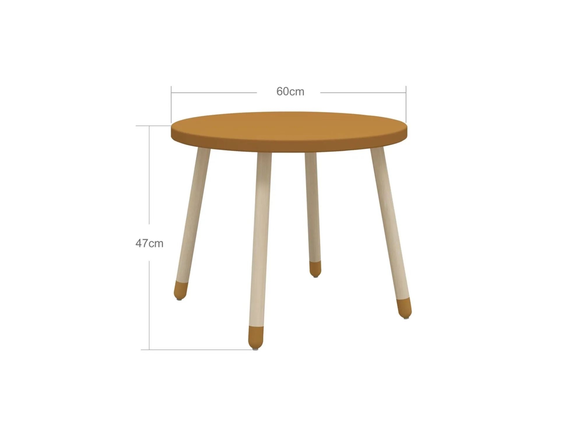 Flash Sale FLEXA Legebord Mustard