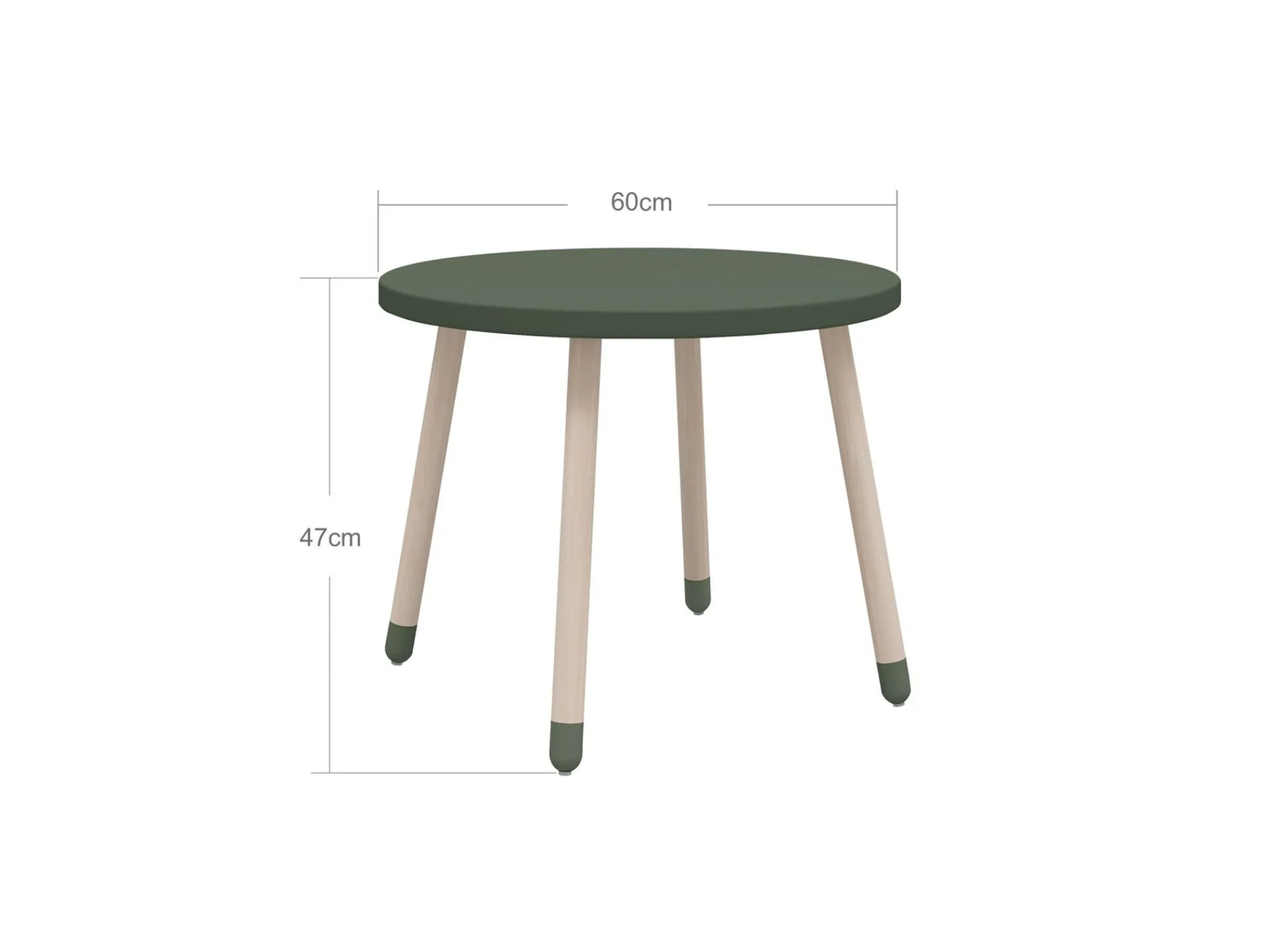 Clearance FLEXA Legebord Deep Green