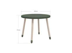 Best FLEXA Legebord Deep Green