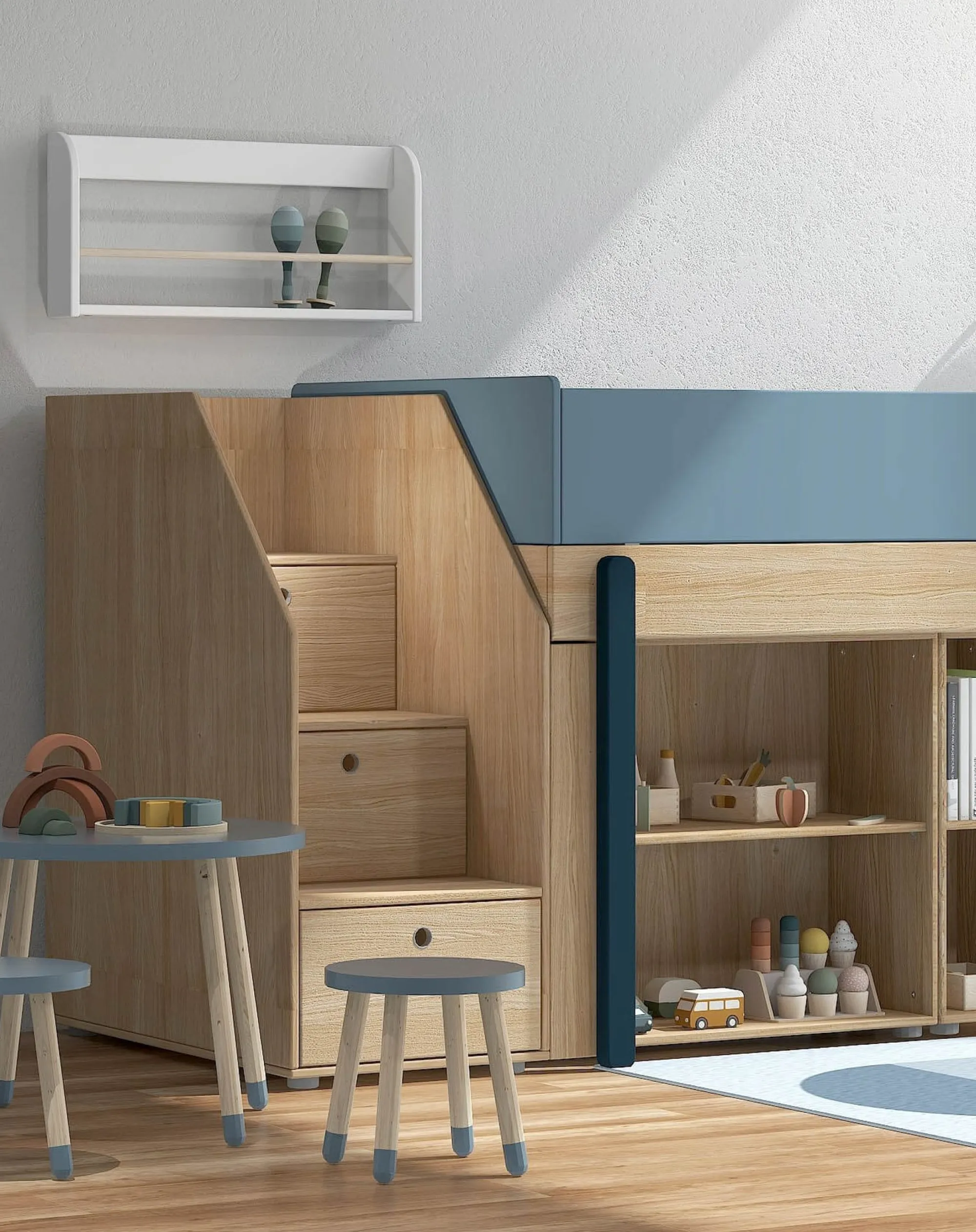 Best Sale FLEXA Legebord Blueberry