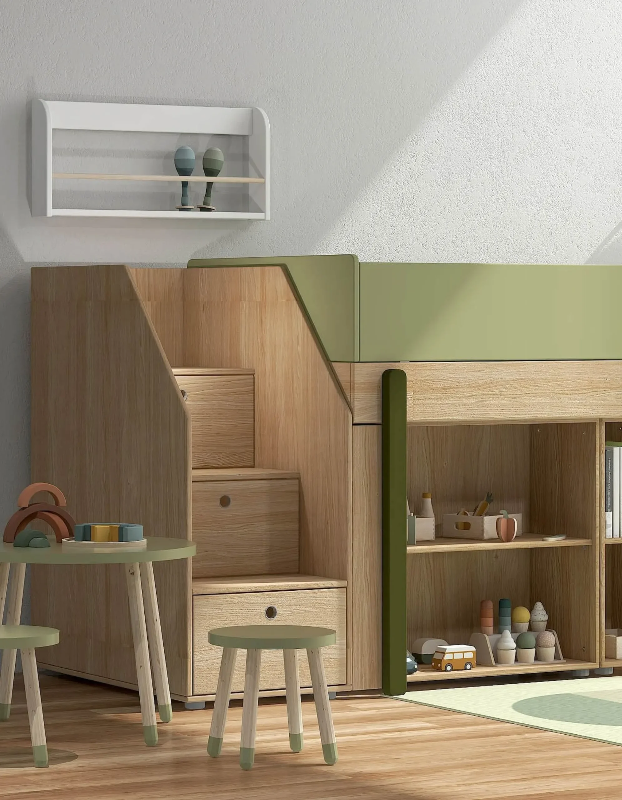Sale FLEXA Legebord Kiwi