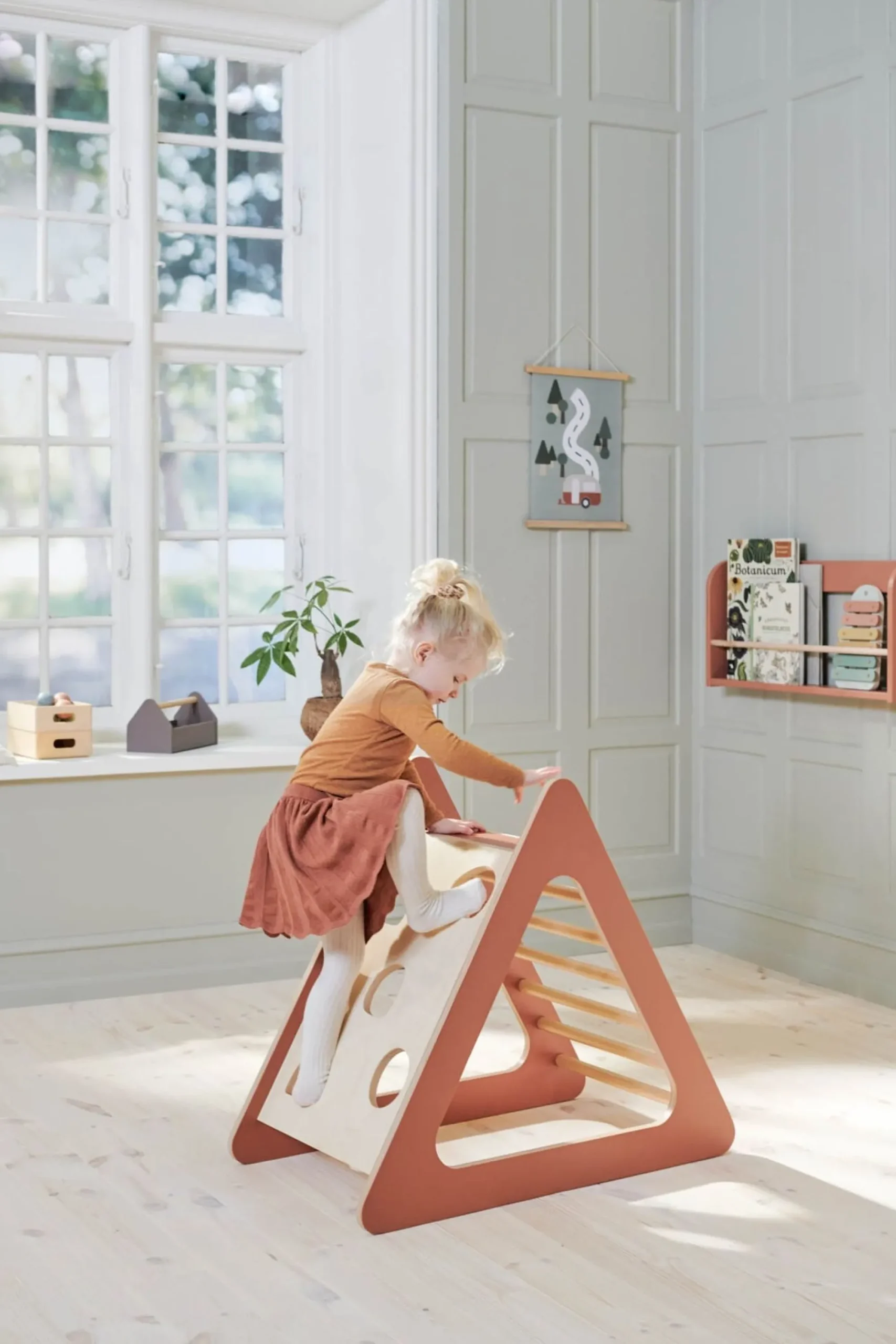 New FLEXA Legetarn - Midi Blush/Birch Plywood