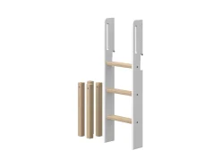 Best FLEXA Lige Stige Og Forlaengerstykker White/Oak