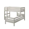 Cheap FLEXA Mellemhoj Seng Med Enkeltseng White Washed Pine