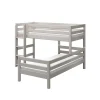 Cheap FLEXA Mellemhoj Seng Med Enkeltseng Grey Washed Pine