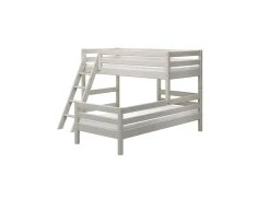 Discount FLEXA Mellemhoj Seng Med Enkeltseng White Washed Pine