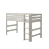 Discount FLEXA Mellemhoj Seng Med Lige Stige White Washed Pine