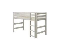 Discount FLEXA Mellemhoj Seng Med Lige Stige White Washed Pine
