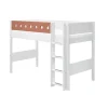 Outlet FLEXA Mellemhoj Seng Med Lige Stige White/Blush