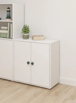 Outlet FLEXA Mini-Reol, 2 Lager White/Deep Green