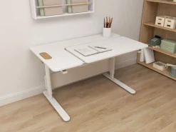 Outlet FLEXA Moby Skrivebord, Hojre Vip White
