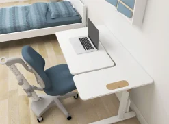 Best FLEXA Moby Skrivebord, Venstre Vip White
