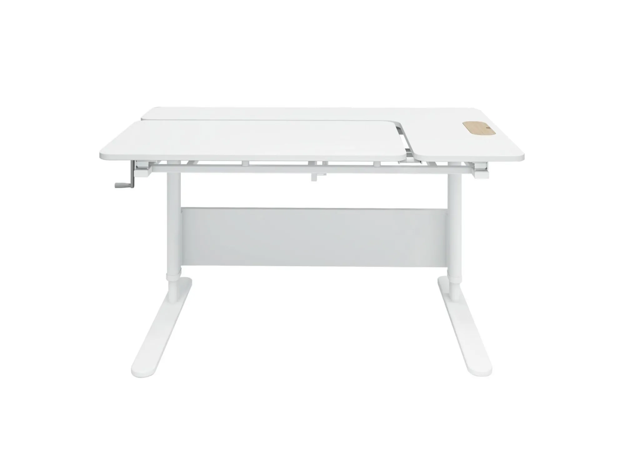Best FLEXA Moby Skrivebord, Venstre Vip White