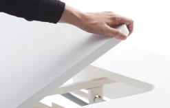 Best FLEXA Moby Skrivebord, Venstre Vip White