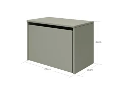 Discount FLEXA Opbevaringsbaenk Natural Green