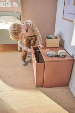 Outlet FLEXA Opbevaringsbaenk Blush