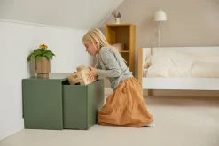 New FLEXA Opbevaringsbaenk Deep Green