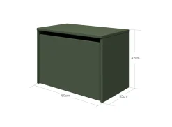New FLEXA Opbevaringsbaenk Deep Green
