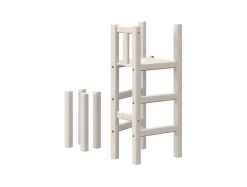 Flash Sale FLEXA Platform Og Ben Til Halvhøj Seng White Washed Pine