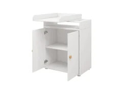 Hot FLEXA Puslebord, 2 Lager White/Oak