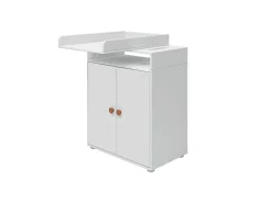 Best Sale FLEXA Puslebord, 2 Lager White/Blush
