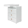 Fashion FLEXA Puslebord, 3 Skuffer White/Blush