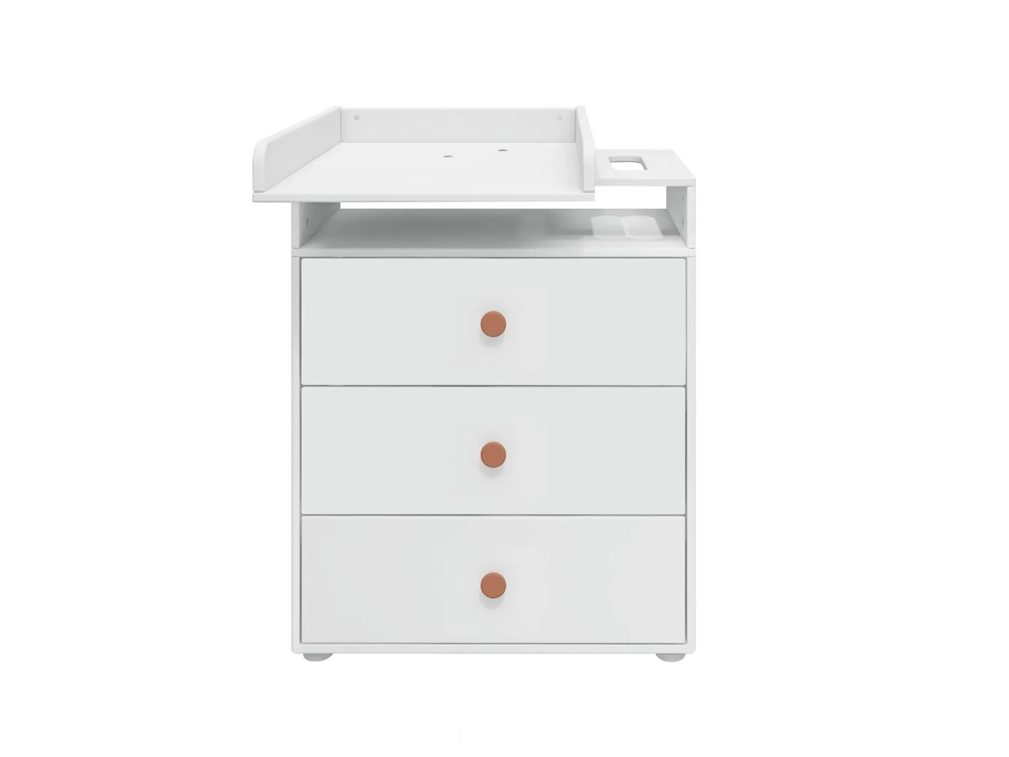 Fashion FLEXA Puslebord, 3 Skuffer White/Blush