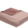 Clearance FLEXA Quiltet Taeppe, L:200 B:230 Light/Dark Misty Rose