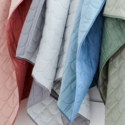Hot FLEXA Quiltet Taeppe, L:230 B:130 Light/Dark Misty Rose